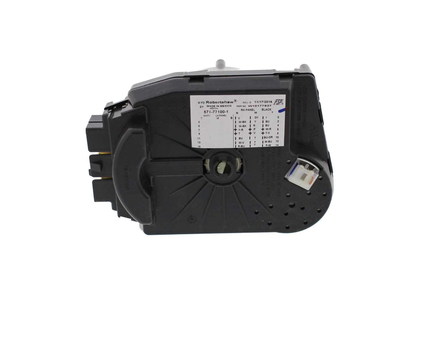 WPW10177827 - Genuine OEM Whirlpool Washer Timer